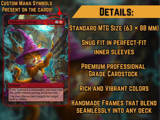 Deflecting Swat (Cat Version) - Proxy Card - Buy 3 get 1 free!