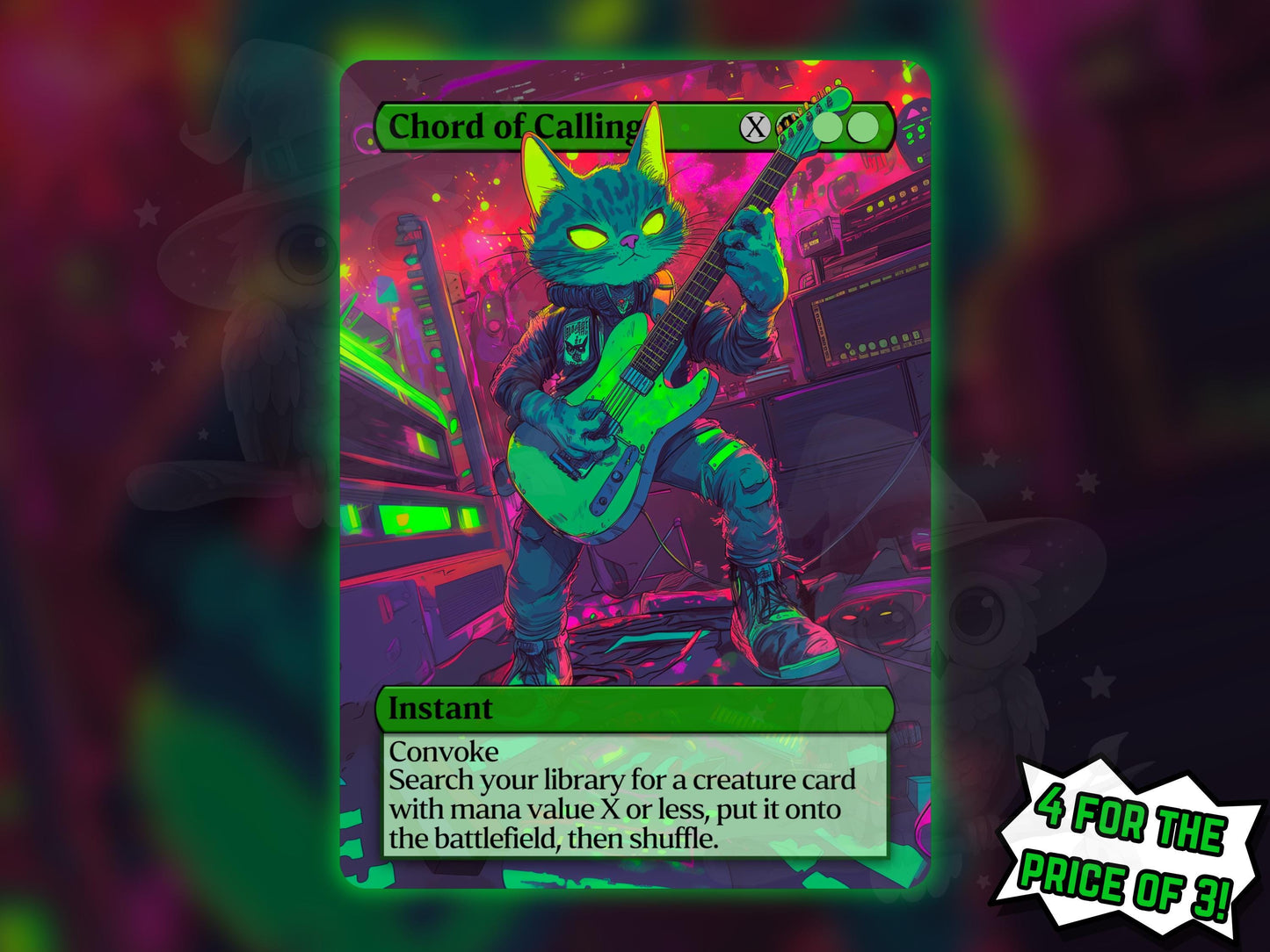 Chord of Calling (Cat Version) - Proxy Card - Buy 3 get 1 free!