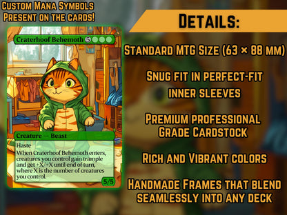 Craterhoof Behemoth (Cat Version) - Proxy Card - Buy 3 get 1 free!