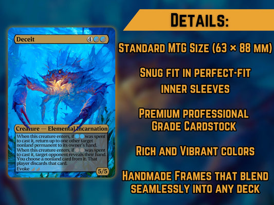 Deceit - Proxy Card - Buy 3 get 1 free!