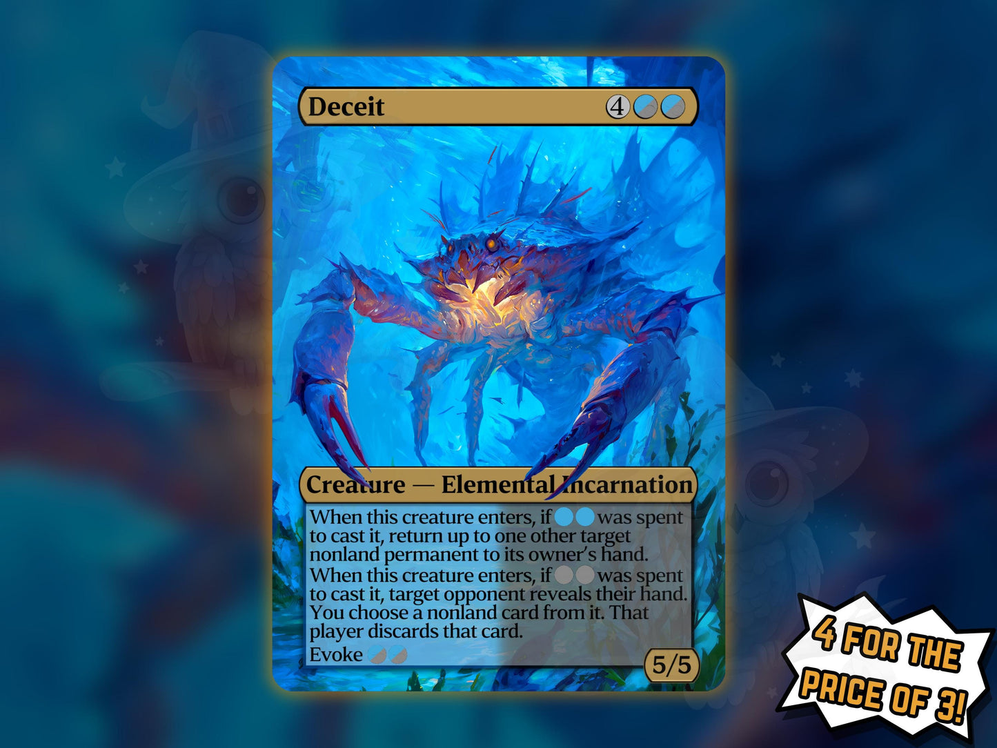Deceit - Proxy Card - Buy 3 get 1 free!