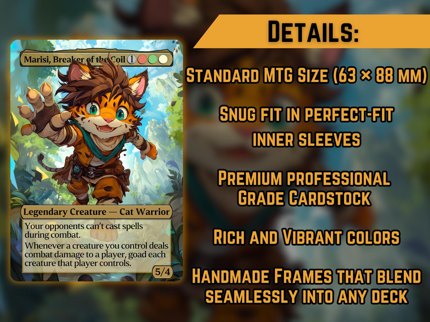 Marisi, Breaker of the Coil - Proxy Card - Buy 3 get 1 free!