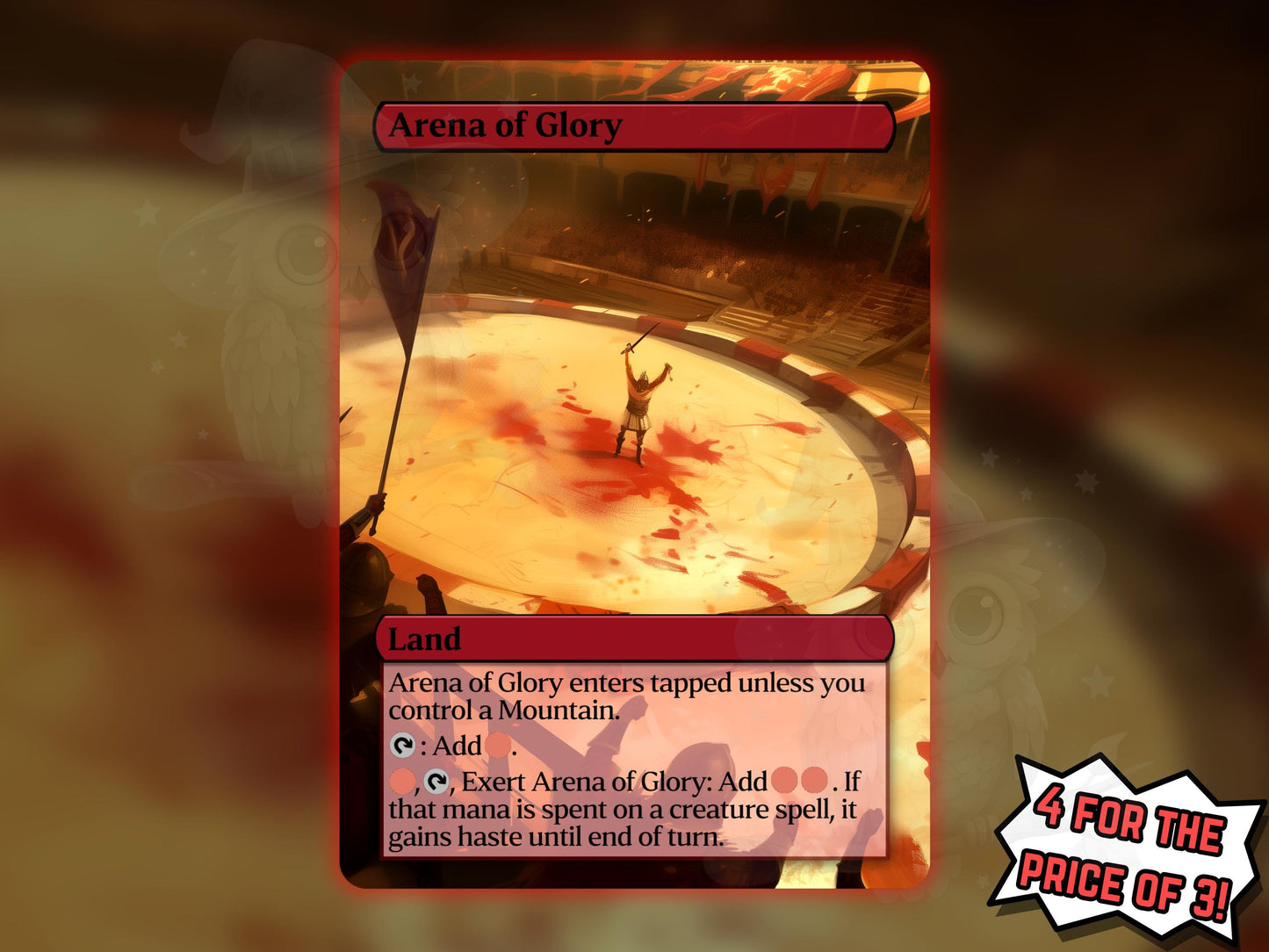 Arena of Glory - Proxy Card - Buy 3 get 1 free!