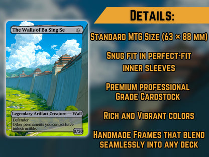 Walls of Ba Sing Se - Proxy Card - Buy 3 get 1 free!