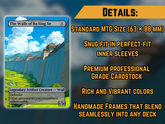 Walls of Ba Sing Se - Proxy Card - Buy 3 get 1 free!
