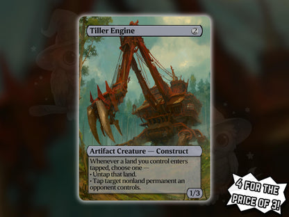 Tiller Engine - Proxy Card - Buy 3 get 1 free!