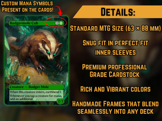 Badgermole Cub - Proxy Card - Buy 3 get 1 free!