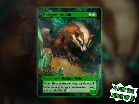 Badgermole Cub - Proxy Card - Buy 3 get 1 free!