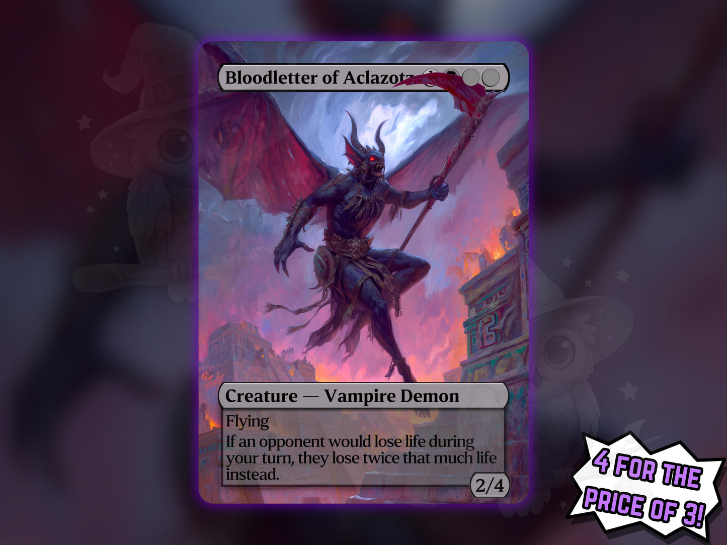 Bloodletter of Aclazotz - Proxy Card - Buy 3 get 1 free!