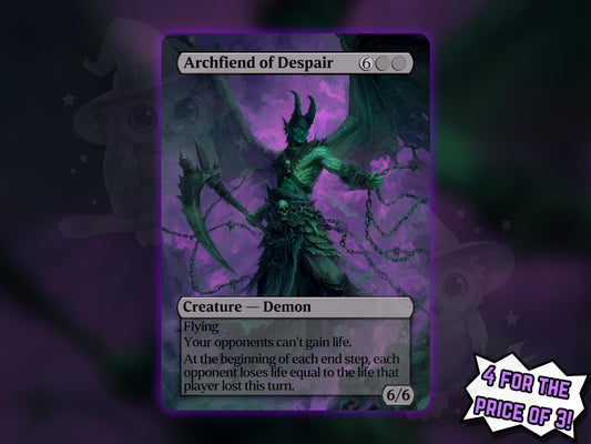 Archfiend of Despair - Proxy Card - Buy 3 get 1 free!