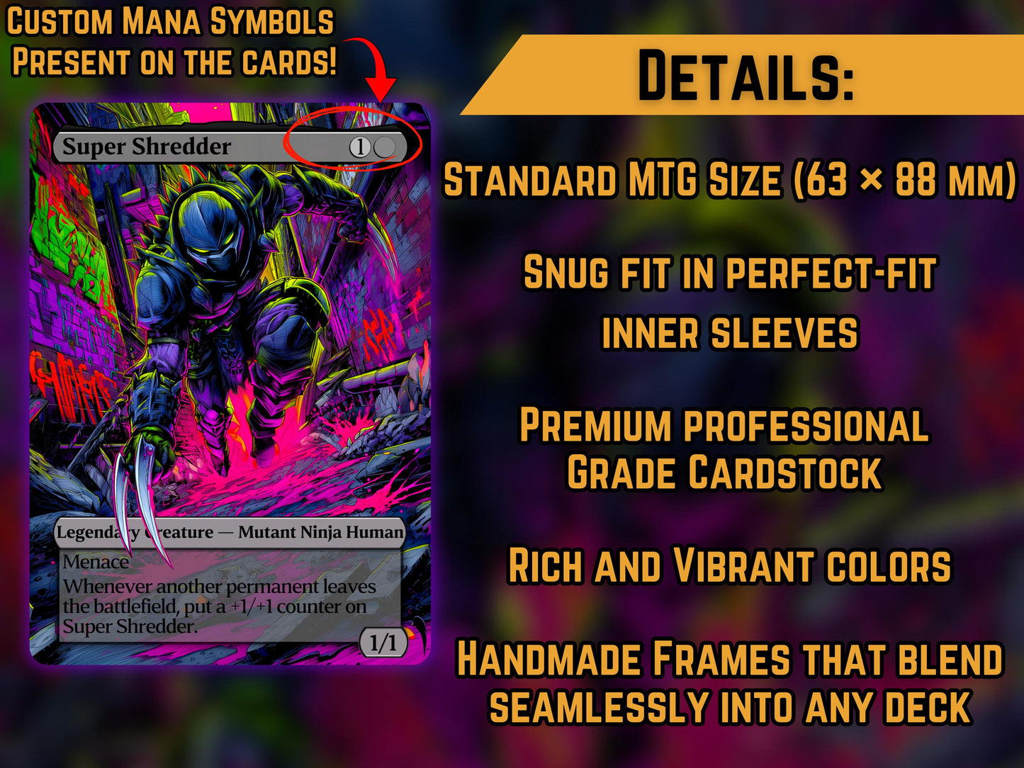 Super Shredder - Proxy Card - Buy 3 get 1 free!