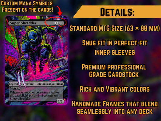 Super Shredder - Proxy Card - Buy 3 get 1 free!