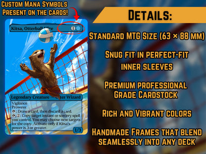 Kitsa, Otterball Elite - Proxy Card - Buy 3 get 1 free!