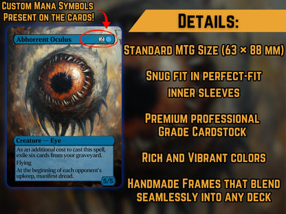 Abhorrent Oculus - Proxy Card - Buy 3 get 1 free!