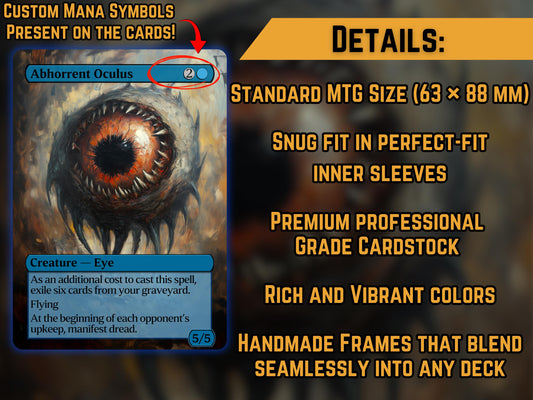 Abhorrent Oculus - Proxy Card - Buy 3 get 1 free!