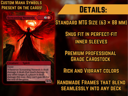 Screaming Nemesis - Proxy Card - Buy 3 get 1 free!