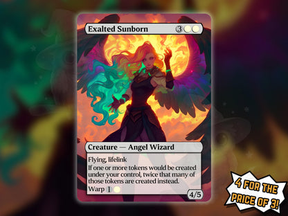 Exalted Sunborn - Proxy Card - Buy 3 get 1 free!