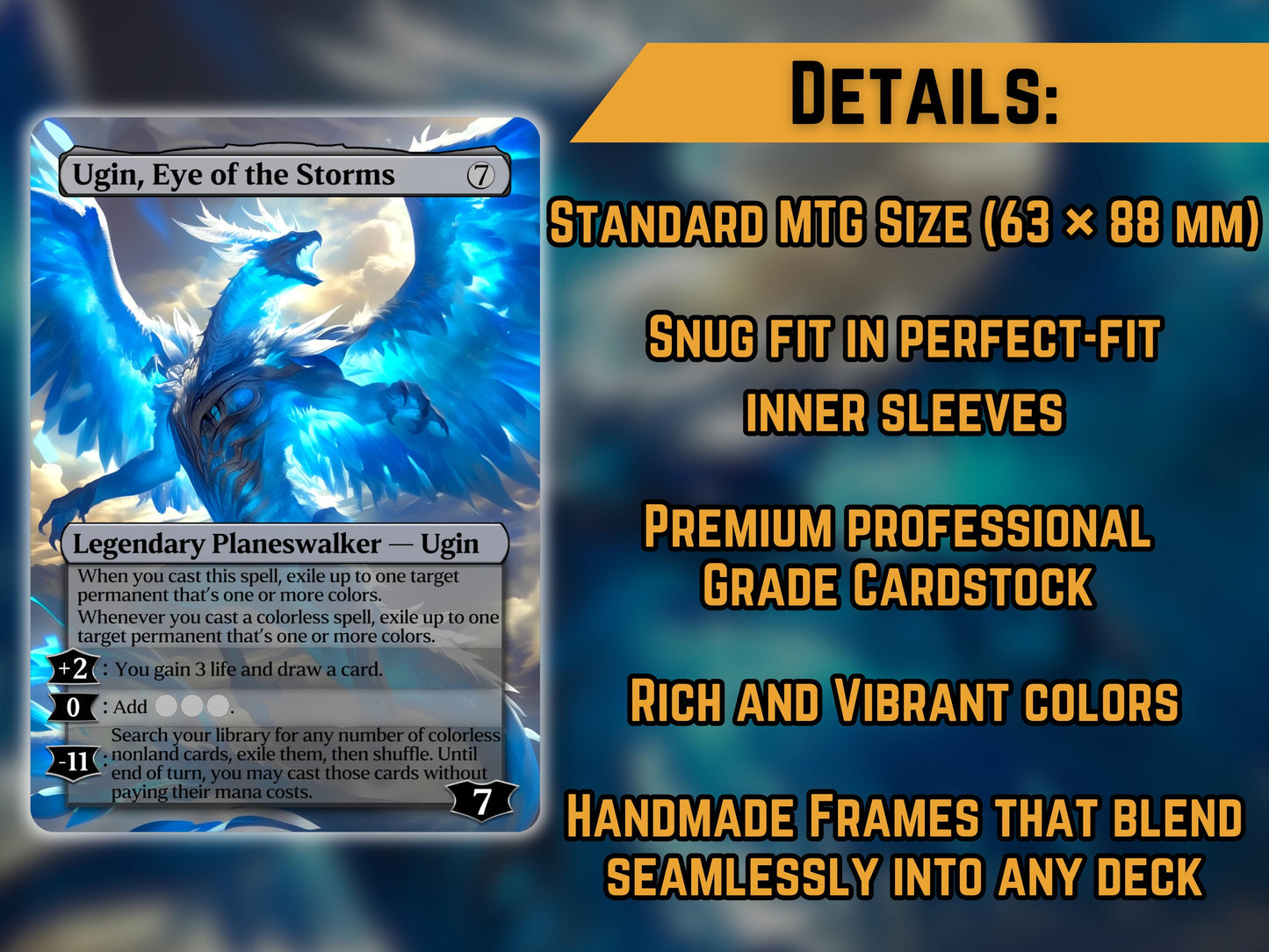Ugin, Eye of the Storms - Proxy Card - Buy 3 get 1 free!
