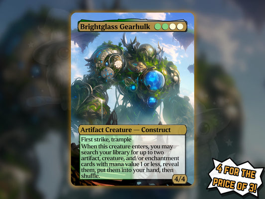 Brightglass Gearhulk - Proxy Card - Buy 3 get 1 free!