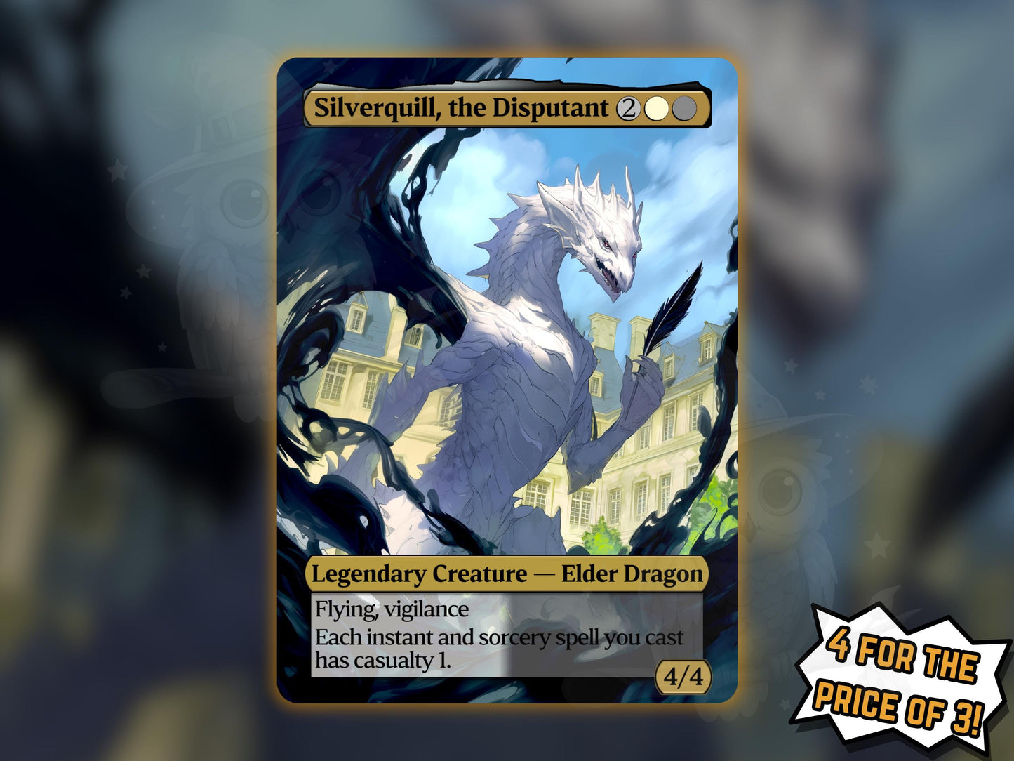 Silverquill, the Disputant - Proxy Card - Buy 3 get 1 free!