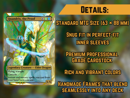 Quandrix, the Proof - Proxy Card - Buy 3 get 1 free!