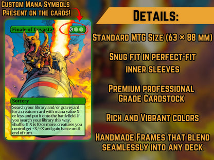 Finale of Devastation (Cat & Dog Version) - Proxy Card - Buy 3 get 1 free!