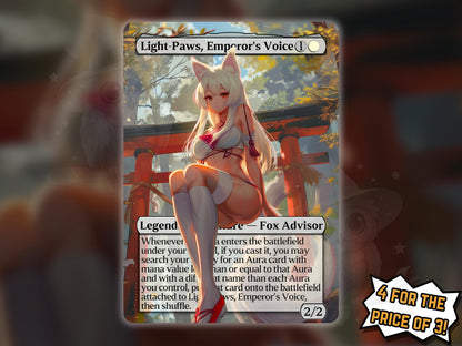 Light-Paws Emperor's Voice - Proxy Card - Buy 3 get 1 free!