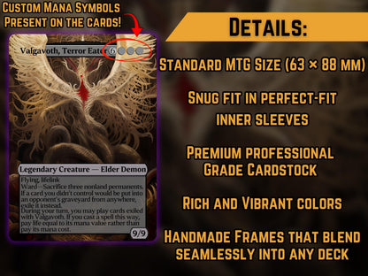 Valgavoth, Terror Eater - Proxy Card - Buy 3 get 1 free!