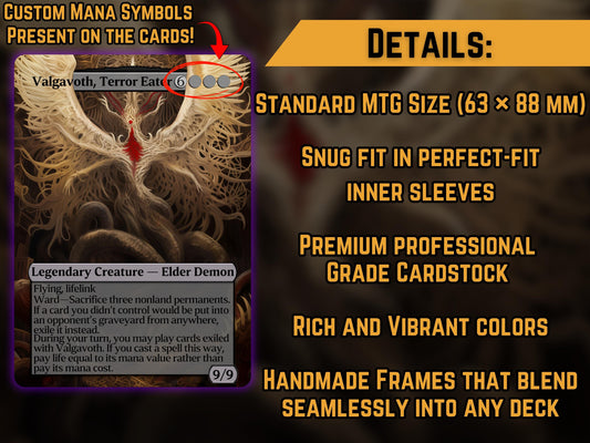 Valgavoth, Terror Eater - Proxy Card - Buy 3 get 1 free!