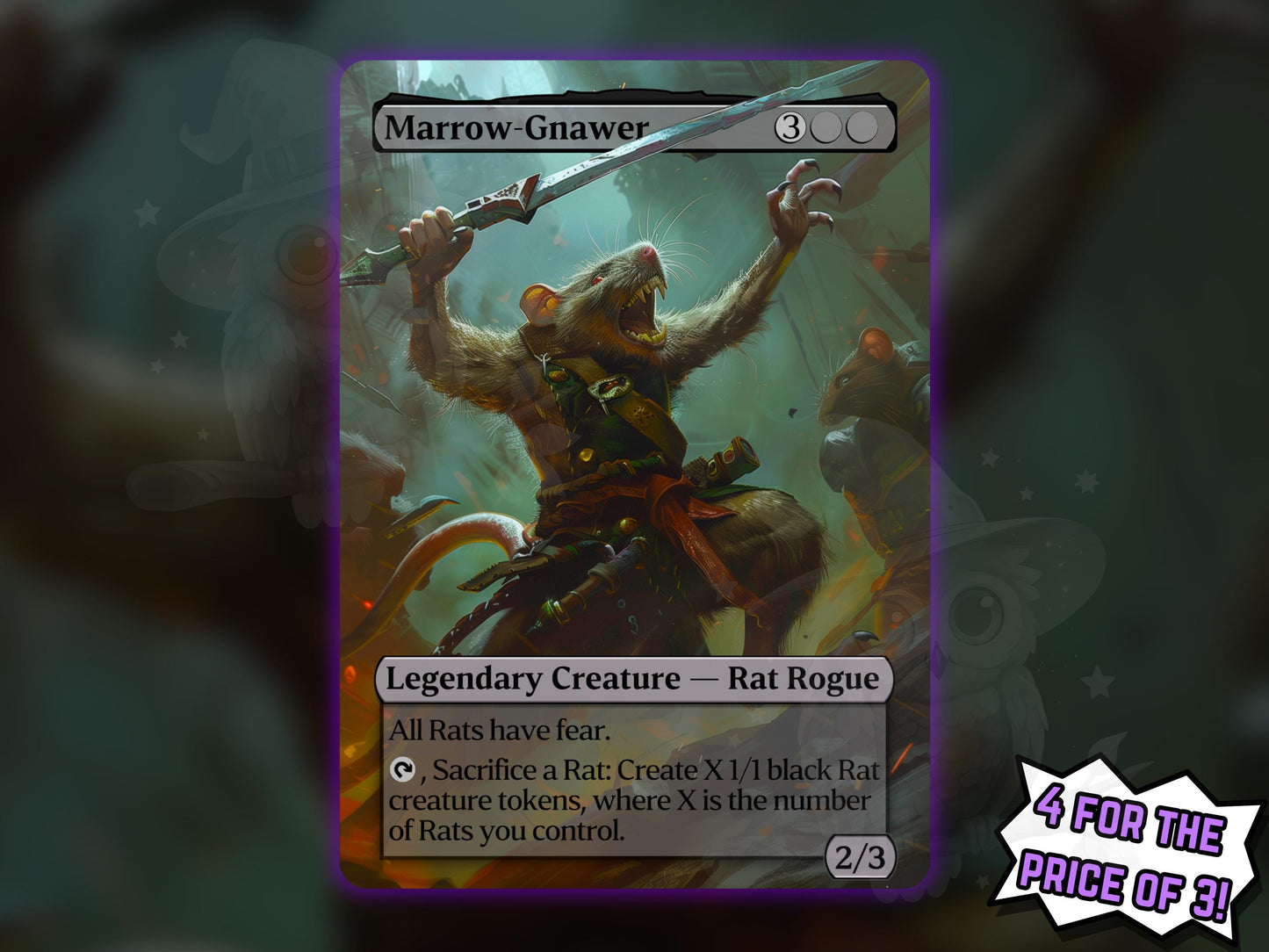 Marrow-Gnawer - Proxy Card - Buy 3 get 1 free!