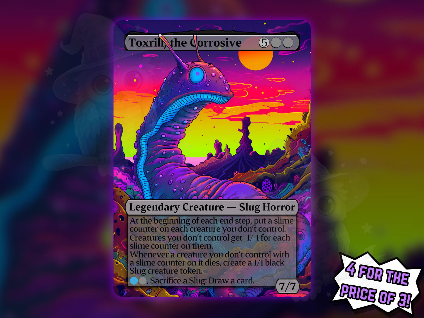 Toxrill, the Corrosive - Proxy Card - Buy 3 get 1 free!