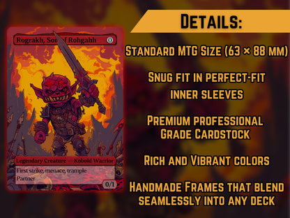 Rograkh, son of Rohgahh - Proxy Card - Buy 3 get 1 free!