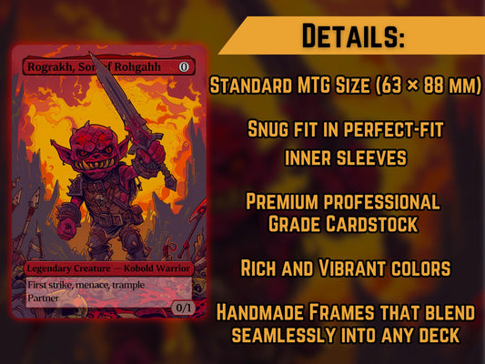 Rograkh, son of Rohgahh - Proxy Card - Buy 3 get 1 free!