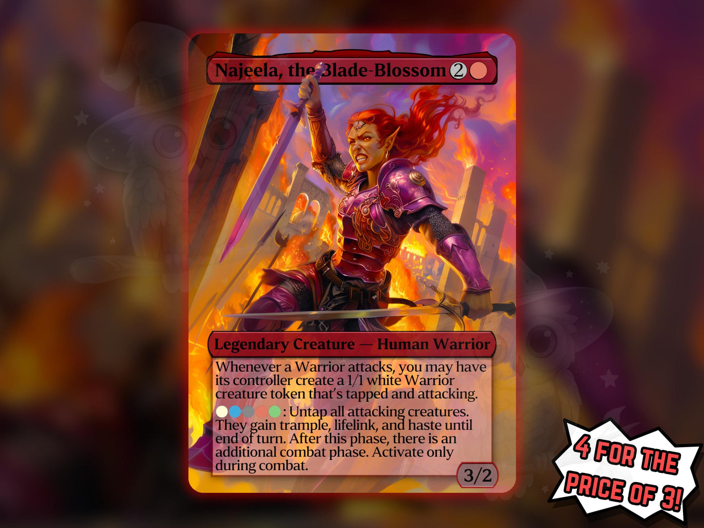 Najeela, the Blade-Blossom - Proxy Card - Buy 3 get 1 free!