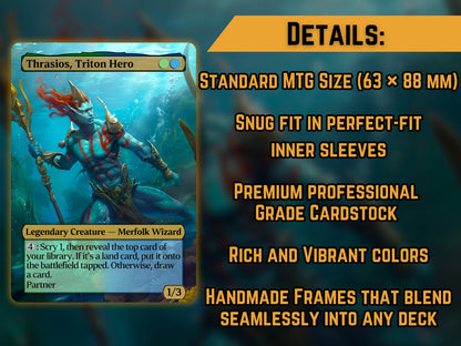 Thrasios, Triton Hero - Proxy Card - Buy 3 get 1 free!
