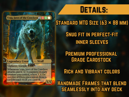 Voja, Jaws of the Conclave - Proxy Card - Buy 3 get 1 free!
