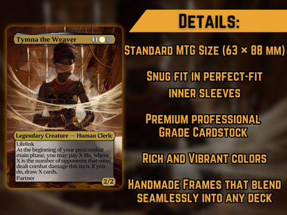 Tymna the Weaver  - Proxy Card - Buy 3 get 1 free!