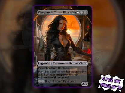 Yawgmoth, Thran Physician - Proxy Card - Buy 3 get 1 free!