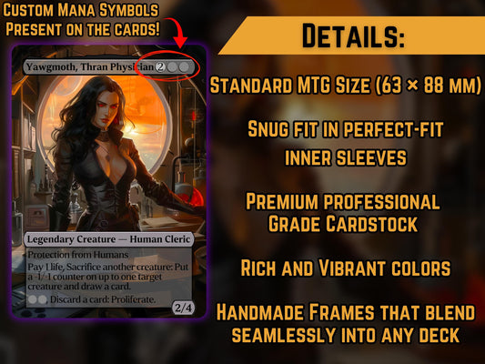 Yawgmoth, Thran Physician - Proxy Card - Buy 3 get 1 free!
