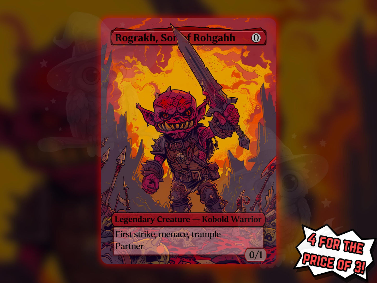 Rograkh, son of Rohgahh - Proxy Card - Buy 3 get 1 free!