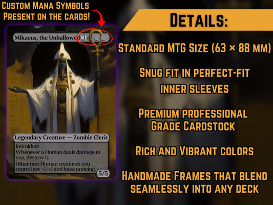 Mikaeus the Unhallowed - Proxy Card - Buy 3 get 1 free!