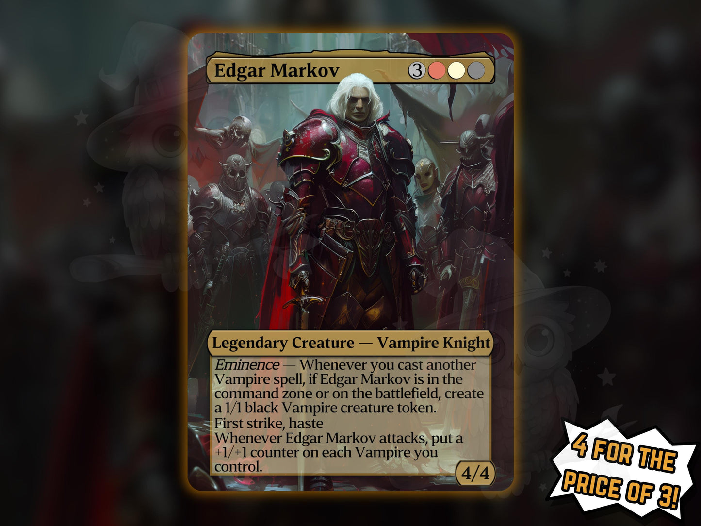 Edgar Markov - Proxy Card - Buy 3 get 1 free!
