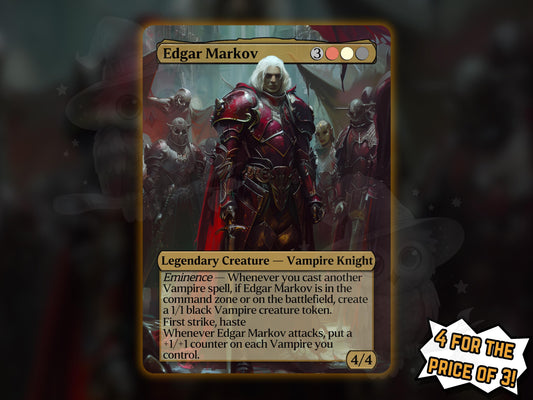 Edgar Markov - Proxy Card - Buy 3 get 1 free!
