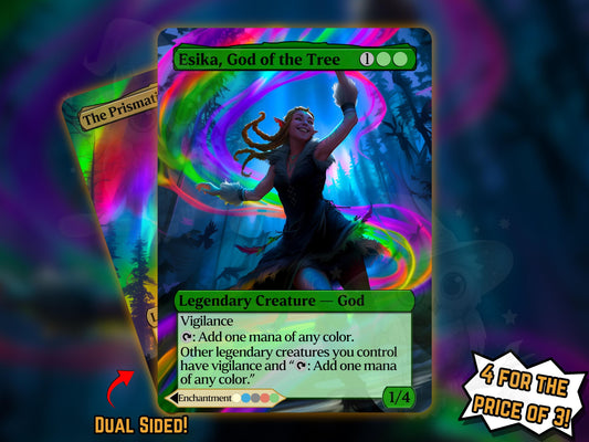 Esika, God of the Tree // The Prismatic Bridge - Proxy Card - Buy 3 get 1 free!