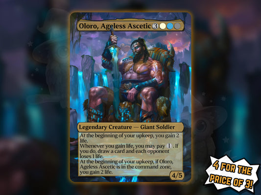 Oloro, Ageless Ascetic - Proxy Card - Buy 3 get 1 free!