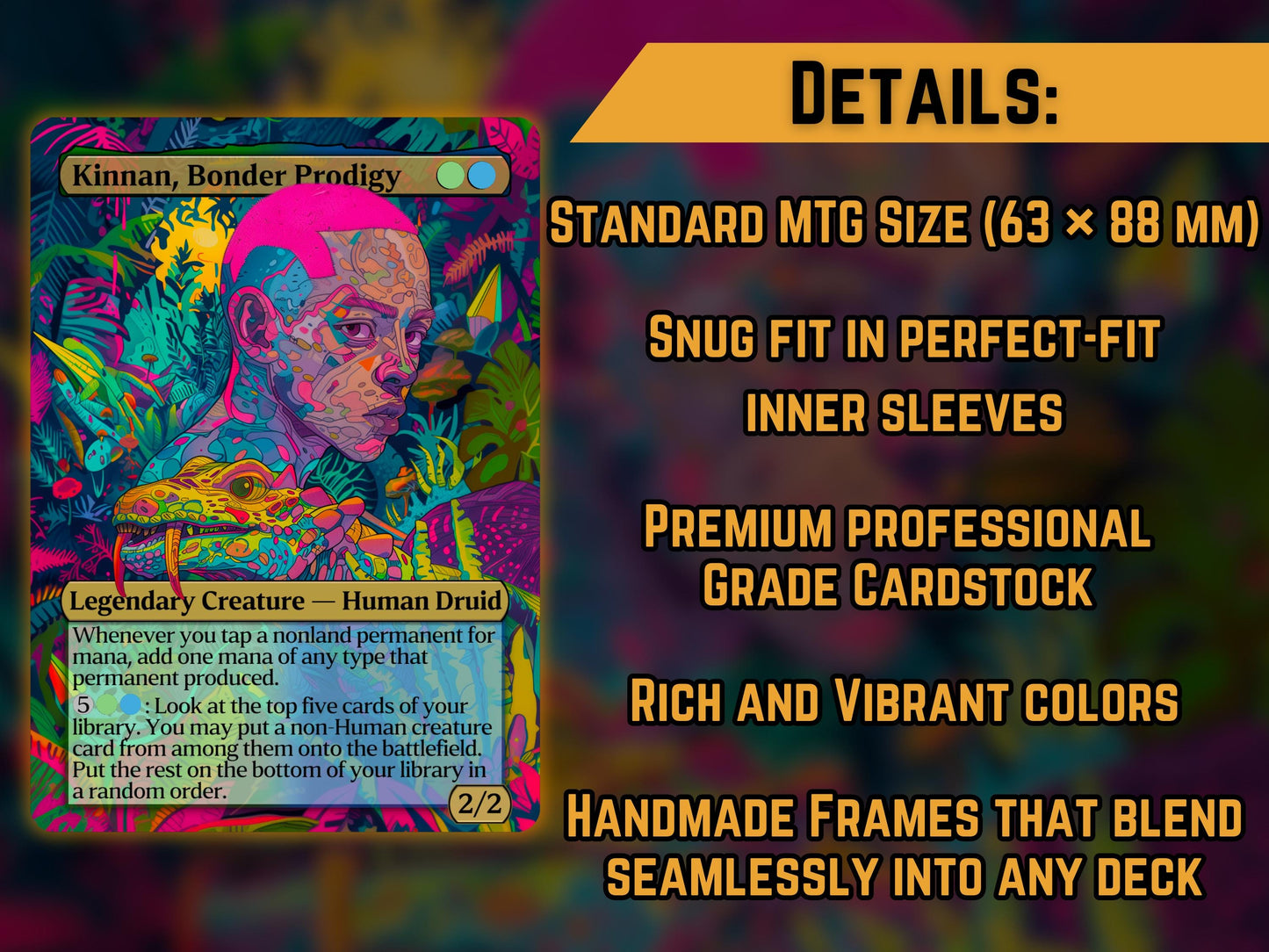 Kinnan, Bonder Prodigy - Proxy Card - Buy 3 get 1 free!