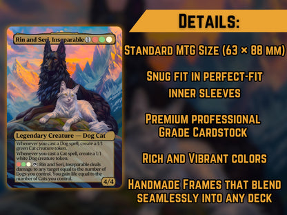 Rin and Seri, Inseperable - Proxy Card - Buy 3 get 1 free!