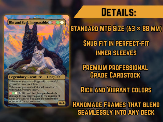 Rin and Seri, Inseperable - Proxy Card - Buy 3 get 1 free!