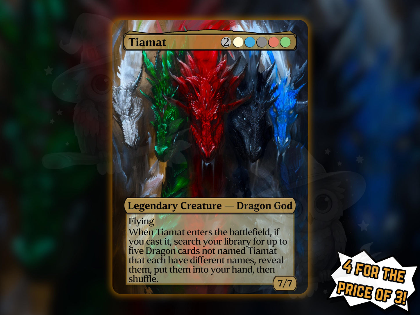 Tiamat - Proxy Card - Buy 3 get 1 free!