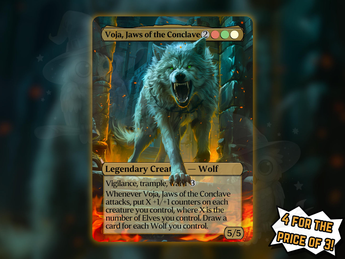 Voja, Jaws of the Conclave - Proxy Card - Buy 3 get 1 free!